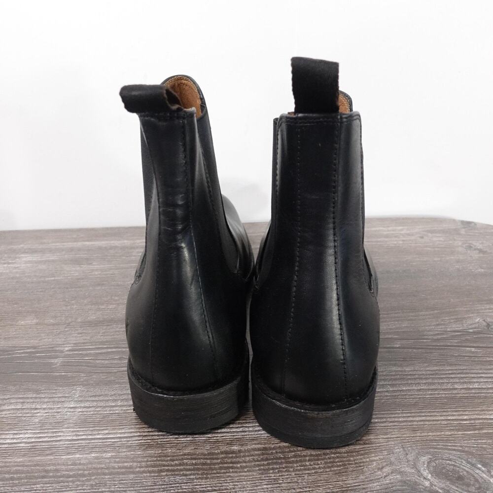 Frye Boots Mens Size 9 D Black Leather Chelsea Ankle Pull On Casual Dress Shoes - Picture 6 of 10